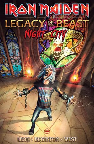 Iron Maiden: Legacy of the Beast – Night City cover