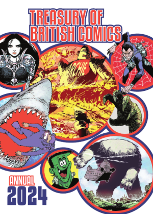 Treasury of British Comics Annual 2024 cover