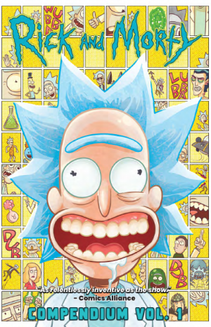 Rick and Morty Compendium Vol. 1 cover