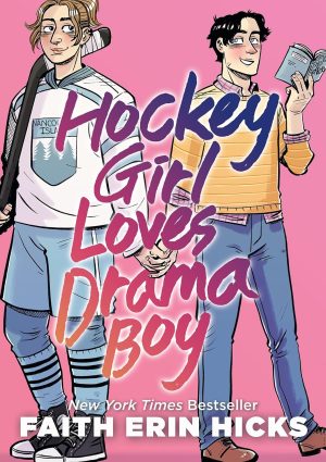 Hockey Girl Loves Drama Boy cover