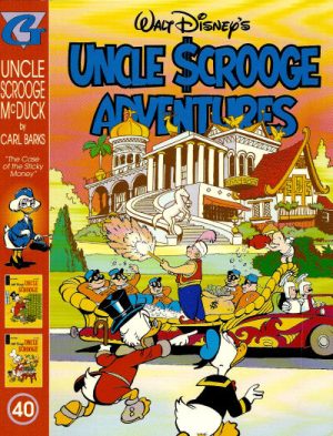 Uncle Scrooge Adventures by Carl Barks in Color 40 cover