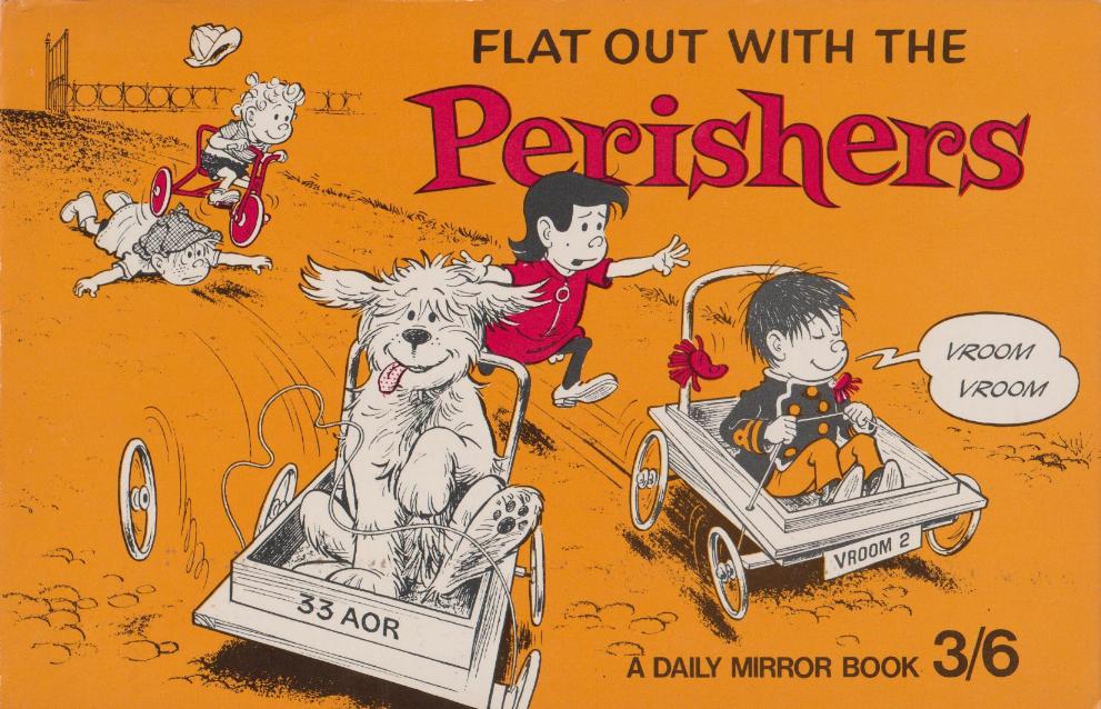 Flat Out With the Perishers cover