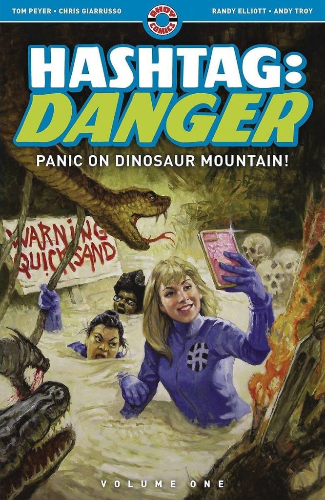 Hashtag Danger: Panic on Dinosaur Mountain