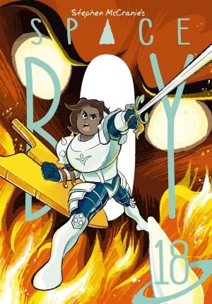 Space Boy 18 cover