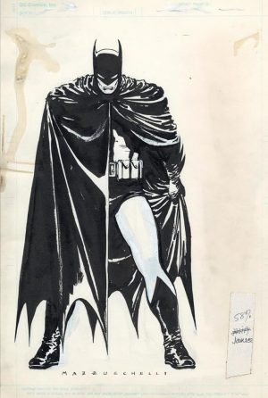 David Mazzucchelli’s Batman: Year One Artist’s Edition cover