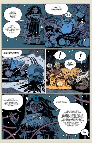 Head Lopper and the quest for Mulgrid's Stairs graphic novel review