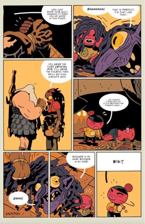 Head Lopper & the Crimson Tower graphic novel review