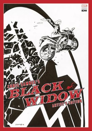 Chris Samnee’s Black Widow Artist’s Edition cover