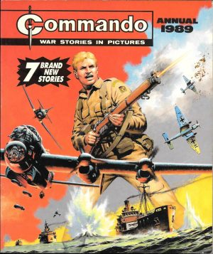 Commando Annual 1989 cover