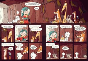 Hilda and Twig Hide From the Rain review