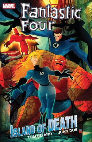 Fantastic Four: Island of Death cover
