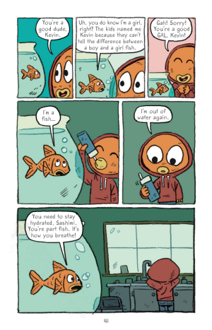 A Fishboy Named Sashimi review