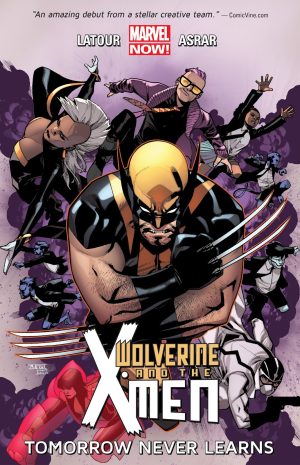 Wolverine and the X-Men: Tomorrow Never Learns cover
