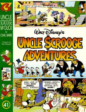 Uncle Scrooge Adventures by Carl Barks in Color 41 cover