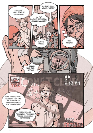 Comet Club graphic novel review
