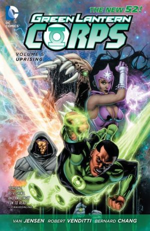 Green Lantern Corps Volume 5: Uprising cover