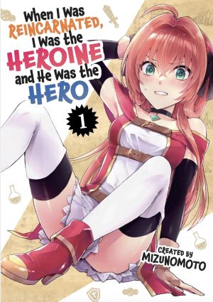 When I Was Reincarnated in Another World, I Was a Heroine and He Was a Hero 1 cover